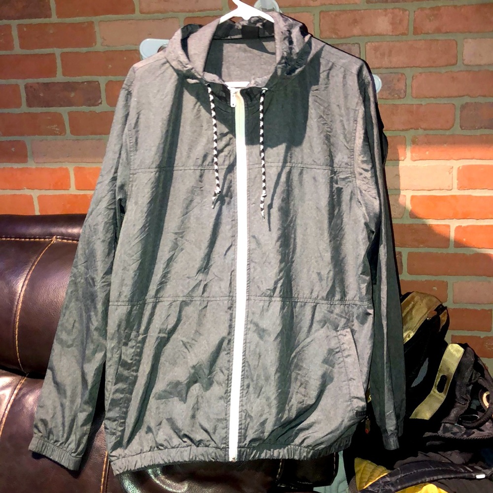 NWOT Zine windbreaker